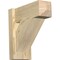 Ekena Millwork Traditional Craftsman Rough Sawn Outlooker, Douglas Fir, 6"W x 14"D x 14"H OUT06X14X14TRA04RDF - alternate 1